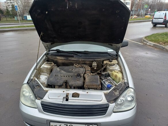 2007 Lada (ВАЗ) Priora I, серебристый, 295000 рублей - вид 13