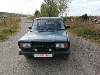 2006 Lada (ВАЗ) 2107, зелёный, 150000 рублей, вид 2