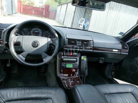 1998 Mercedes-Benz S-Класс 600 Long III (W140) Рестайлинг, чёрный - вид 2