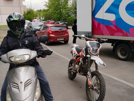 2024 Kayo Basic TT125, оранжевый, 70000 рублей, вид 1