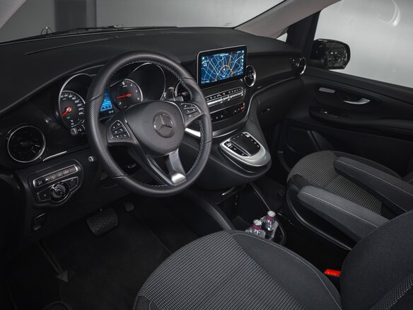 2023 Mercedes-Benz V-Класс 300 d экстра длинный III (W447) Рестайлинг, чёрный - вид 25