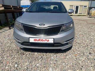 2016 Kia Rio III Рестайлинг, серый, 570000 рублей, вид 2