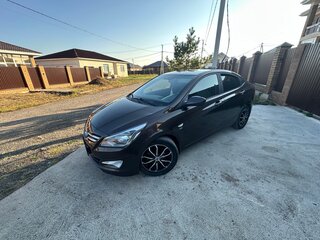 2016 Hyundai Solaris I Рестайлинг, коричневый, 1253000 рублей, вид 1