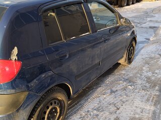 2008 Hyundai Getz I Рестайлинг, синий, 450000 рублей, вид 1