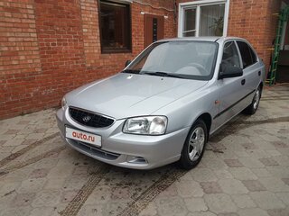 2005 Hyundai Accent ТагАЗ II, серебристый, 450000 рублей, вид 2