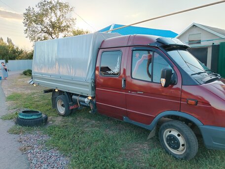 2007 ГАЗ ГАЗель (33023/330273) Фермер, красный, 900000 рублей, вид 2