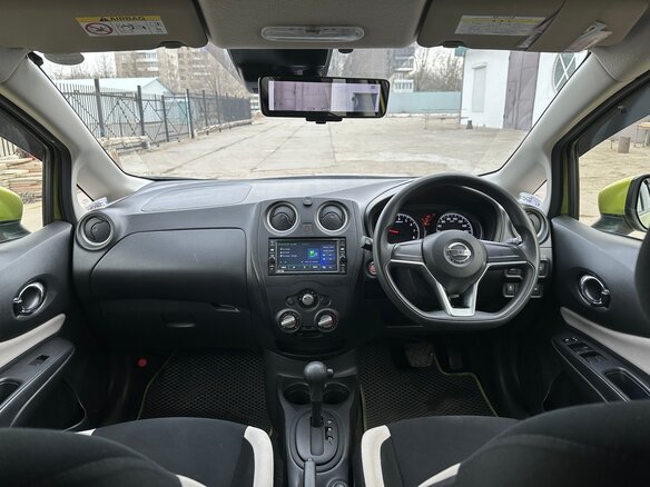 2017 Nissan Note II Рестайлинг, зелёный, 1100000 рублей - вид 16