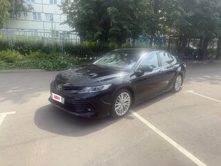 2018 Toyota Camry VIII (XV70), чёрный, 2300000 рублей, вид 1