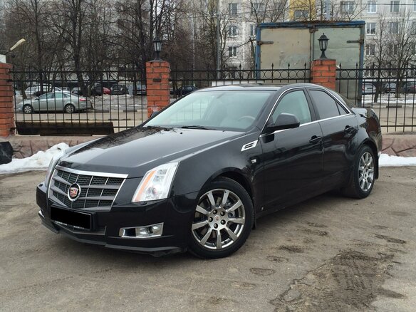 2009 Cadillac CTS II, чёрный