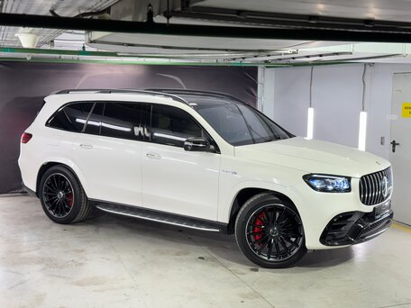 2023 Mercedes-Benz GLS AMG 63 AMG II (X167) Рестайлинг, белый, 19890000 рублей, вид 3