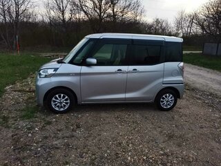 2018 Mitsubishi eK Space I Рестайлинг, серебристый, 755000 рублей, вид 4