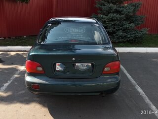 1995 Hyundai Accent I, зелёный, 130000 рублей, вид 4