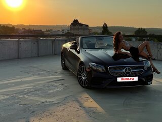 2018 Mercedes-Benz E-Класс 400 V (W213, S213, C238), фиолетовый, 5900000 рублей, вид 5