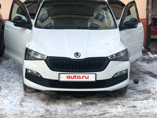 2021 Skoda Rapid II, белый, 1650000 рублей, вид 3