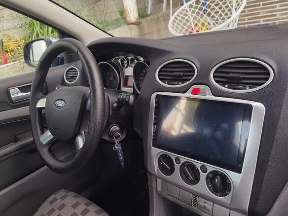 2008 Ford Focus II Рестайлинг, голубой, 890000 рублей - вид 19