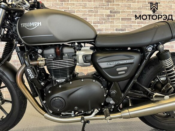 2022 Triumph Speed Twin, серый, 895000 рублей - вид 14