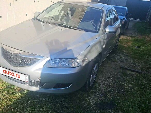 2006 Mazda 6 I (GG) Рестайлинг, серебристый, 450000 рублей - вид 1