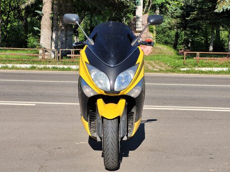 2008 Yamaha TMAX, жёлтый, 450000 рублей, вид 4