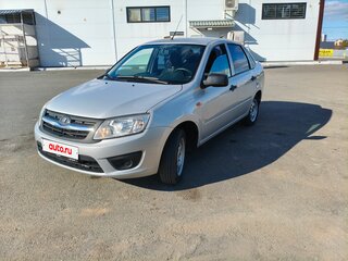 2014 Lada (ВАЗ) Granta I, серебристый, 410000 рублей, вид 1