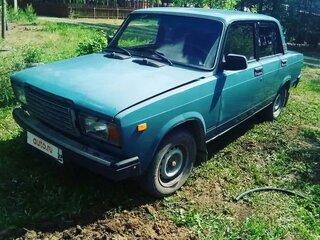 2004 Lada (ВАЗ) 2107, синий, 80000 рублей, вид 1