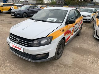 2019 Volkswagen Polo V Рестайлинг, белый, 900000 рублей, вид 1