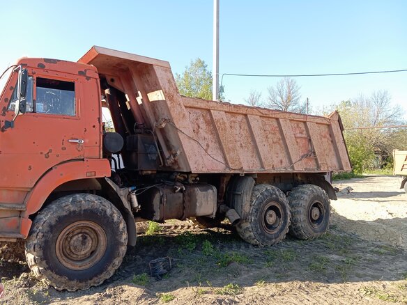 2005 КамАЗ 6522, оранжевый, 1350000 рублей - вид 3