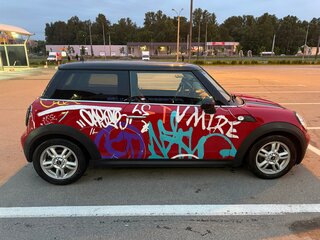 2009 Mini Hatch One II (R56), красный, 730000 рублей, вид 2