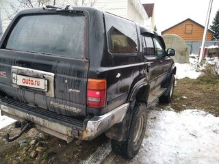 1993 Toyota 4Runner II, чёрный, 670000 рублей, вид 5