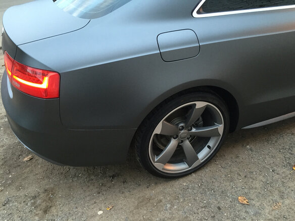 2014 Audi A5 I (8T) Рестайлинг, серый - вид 5