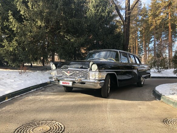 1959 ГАЗ 13 «Чайка», чёрный, 12083595 рублей - вид 2