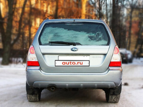 2007 Subaru Forester II Рестайлинг, серый - вид 3