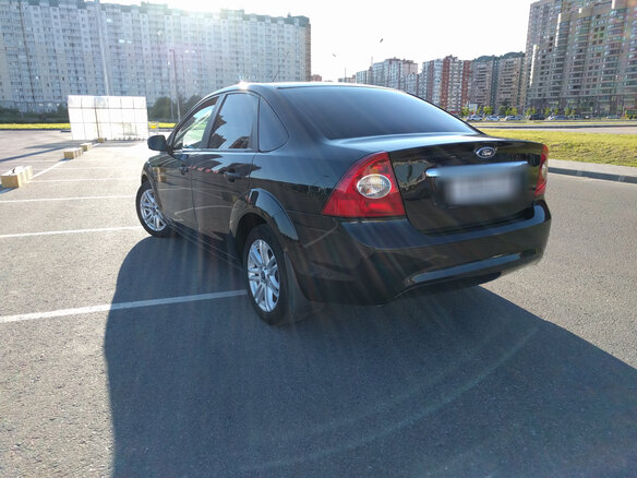 2009 Ford Focus II Рестайлинг, чёрный, 392000 рублей - вид 3