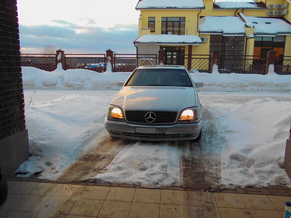 1998 Mercedes-Benz CL-Класс 600 I (C140), серебристый - вид 10