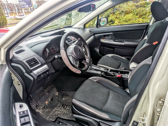 2016 Subaru XV I Рестайлинг, бежевый, 1500000 рублей - вид 11