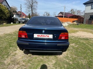 1996 BMW 5 серии 520i IV (E39), синий, 750000 рублей, вид 3