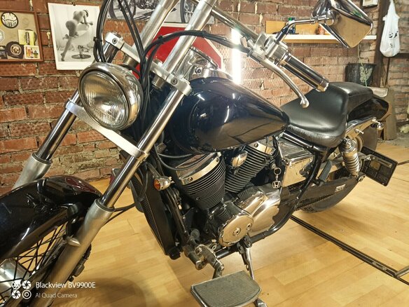 2002 Honda Shadow 400, чёрный, 420000 рублей - вид 2
