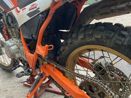 2000 Yamaha XT225 Serow, оранжевый, 170000 рублей, вид 3