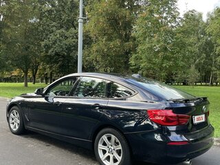 2018 BMW 3 серии Gran Turismo 318d VI (F3x) Рестайлинг, синий, 2600000 рублей, вид 4