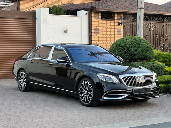 2015 Mercedes-Benz Maybach S-Класс 500 I (X222), чёрный - вид 2