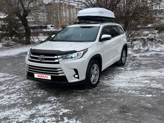 2016 Toyota Highlander III (XU50) Рестайлинг, белый, 2850000 рублей, вид 1