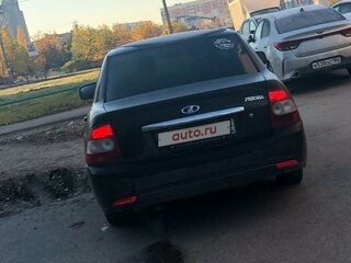 2009 Lada (ВАЗ) Priora I, чёрный, 300000 рублей, вид 1
