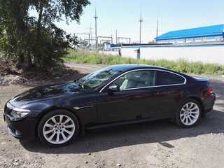 2008 BMW 6 серии 630i II (E63/E64) Рестайлинг, чёрный, 1950000 рублей, вид 4