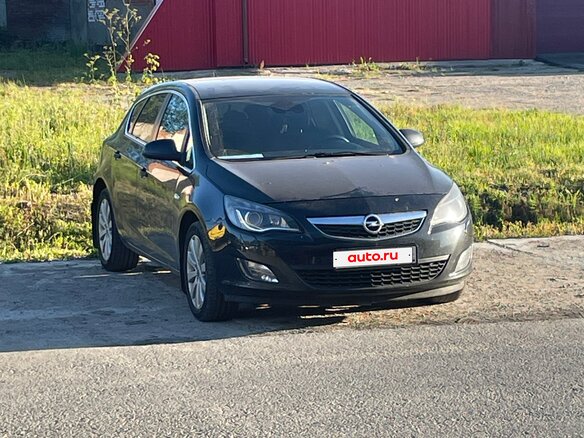 2012 Opel Astra J, чёрный, 799000 рублей - вид 1