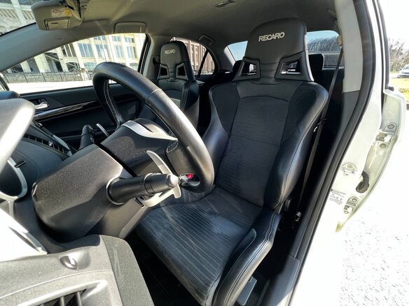 2014 Mitsubishi Lancer Evolution X, белый - вид 14
