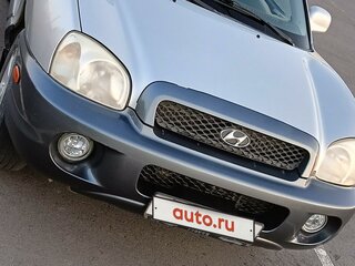 2003 Hyundai Santa Fe I, серебристый, 650000 рублей, вид 1