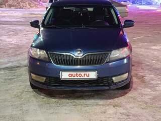 2018 Skoda Rapid I Рестайлинг, синий, 680000 рублей, вид 3