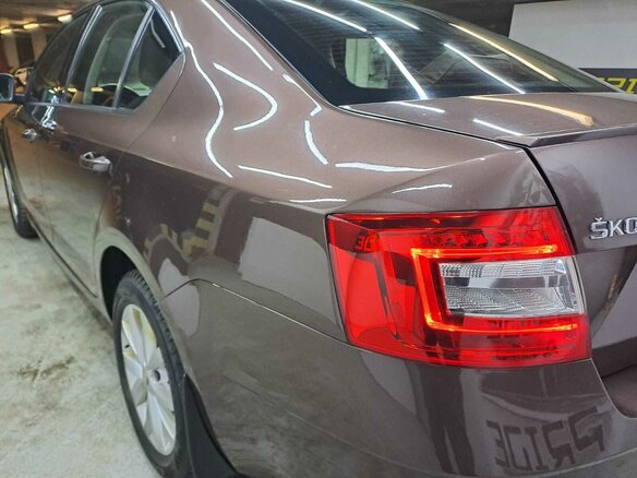 2018 Skoda Octavia III (A7) Рестайлинг, коричневый, 1630000 рублей - вид 13