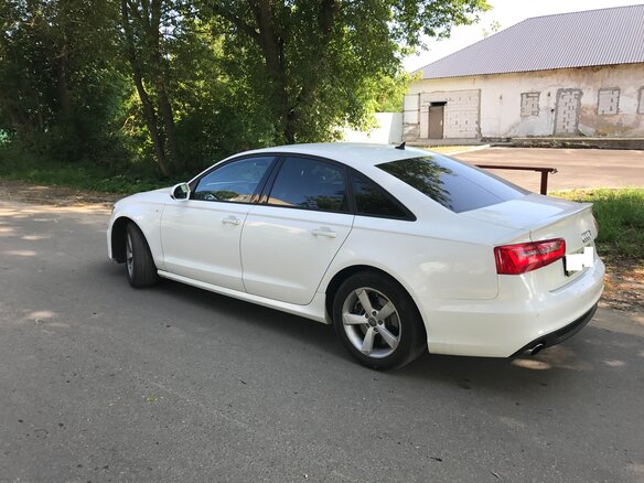 2012 Audi A6 IV (C7), белый - вид 5