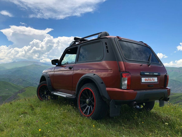 2017 Lada (ВАЗ) 2121 (4x4) Urban I Рестайлинг, красный - вид 7