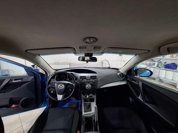 2011 Mazda 3 II (BL) Рестайлинг, голубой, 830000 рублей - вид 5